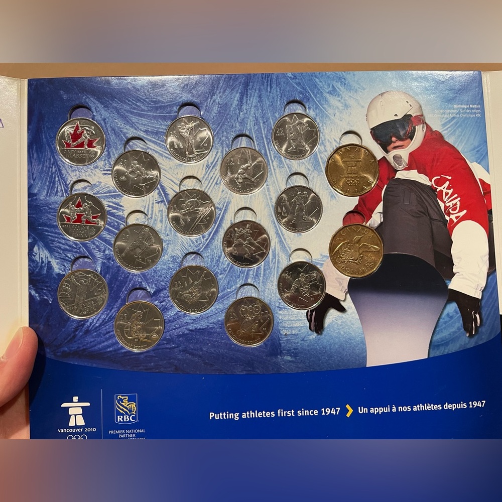 Vancouver 2010 Olympic Coin Collection